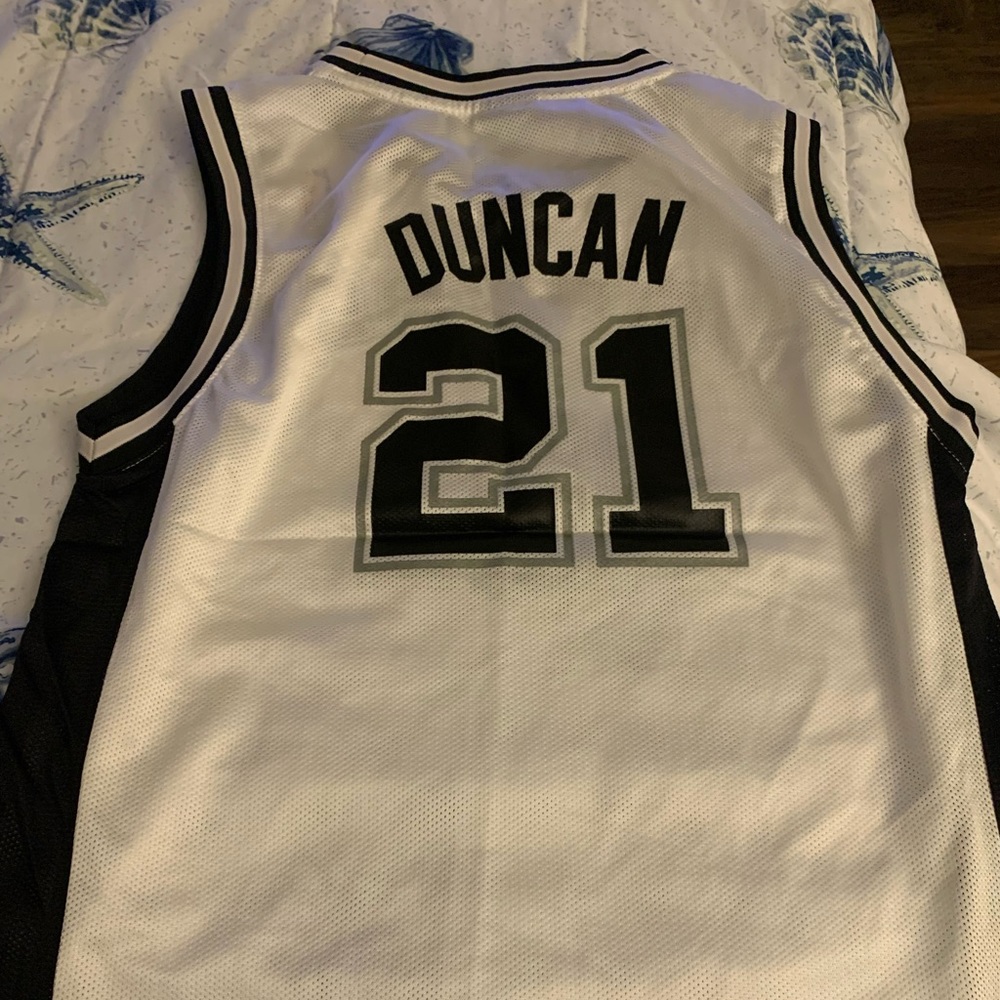 Nba youth large Tim Duncan San Antonio jersey